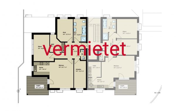 4,5-Zimmer-Wohnung (#PB2)