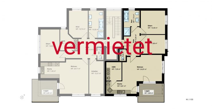 3,5-Zimmer-Wohnung (#PB3)