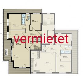 4,5-Zimmer-Penthouse-Wohnung (#PA10)