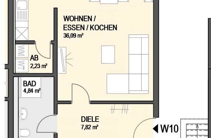 3,5-Zimmer Wohnung (#Ka10)
