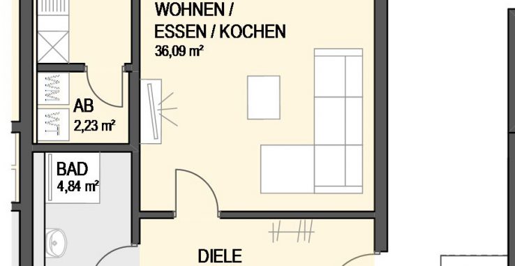 3,5-Zimmer Wohnung (#Ka10)